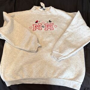 Vintage XL Jerry Leigh Mickey Mouse Disney Sweatshirt Pull Over